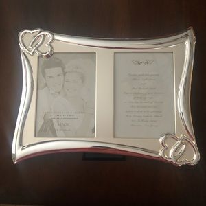 Lenox “Wedding Promises” invitation frame
